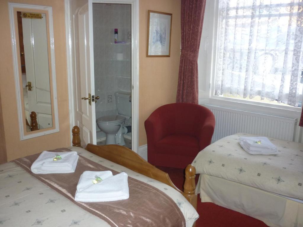 Ashwood Grange Panzió Torquay Szoba fotó